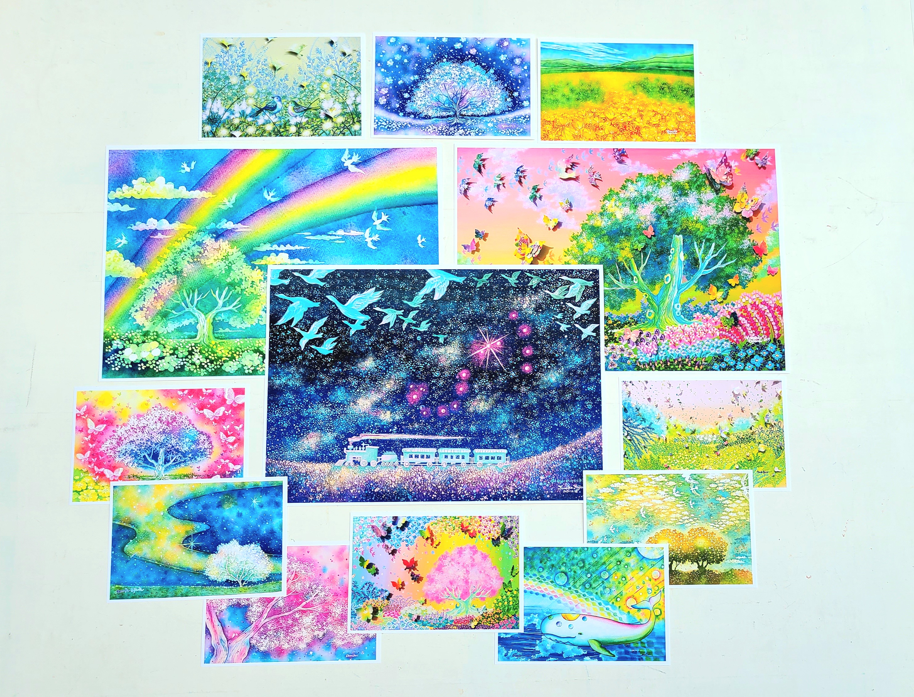 カラフルイラストセット